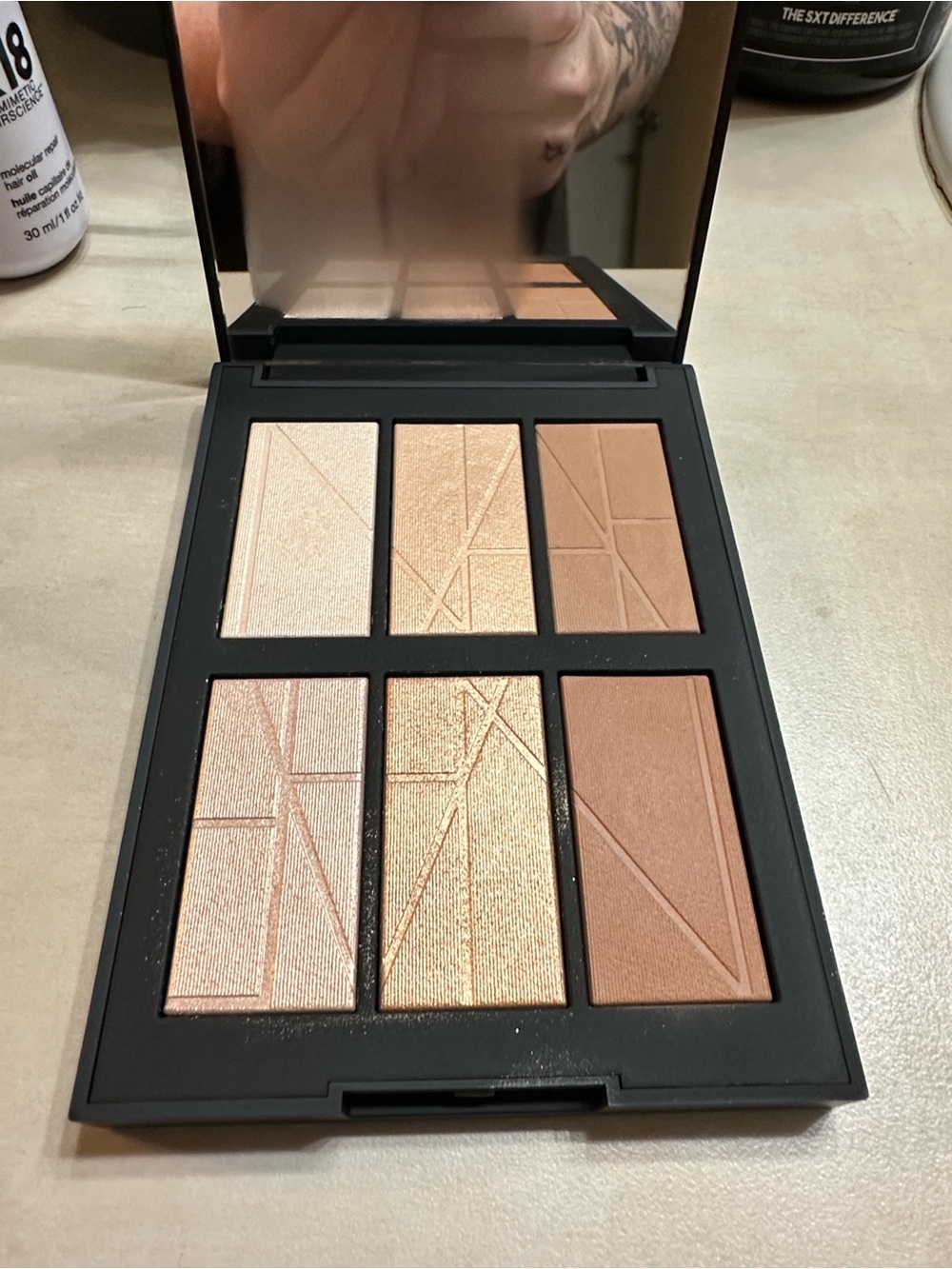 NARS Highlight & Glow Palette — Champagne, Gold, Bronze